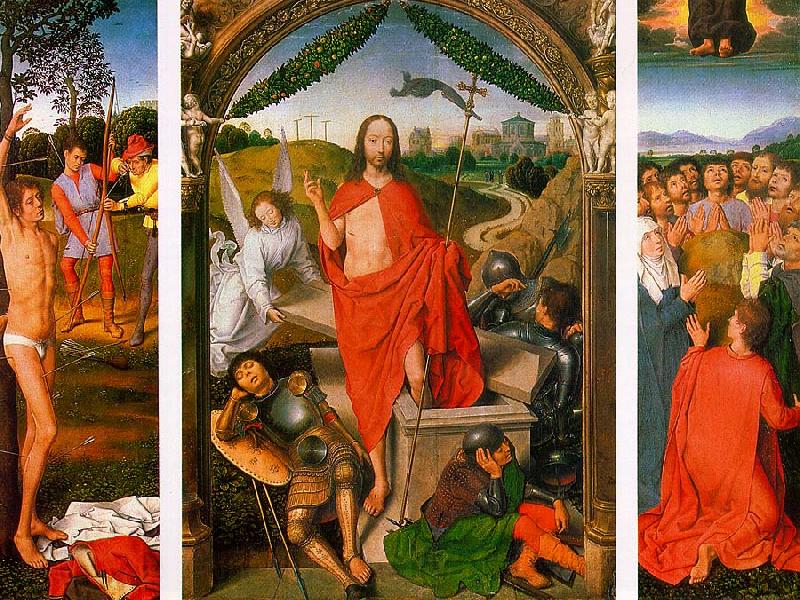 Hans Memling Resurrection Triptych